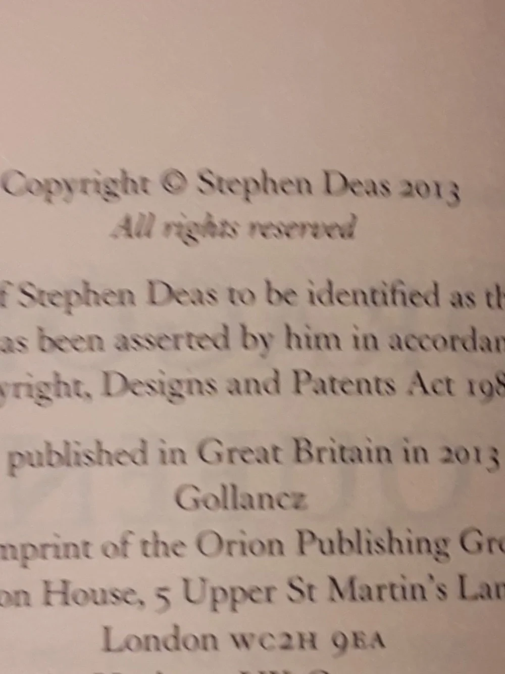 Stephen Deas Dragon Queen paperback Book